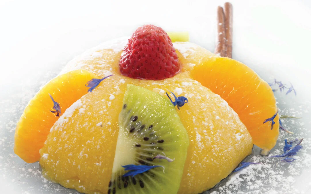 Polenta pudding