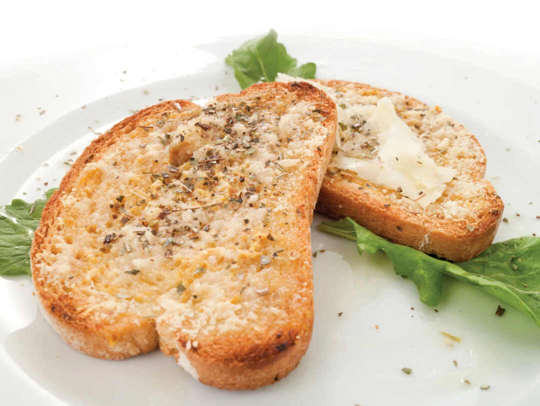 Rusks with parmesan