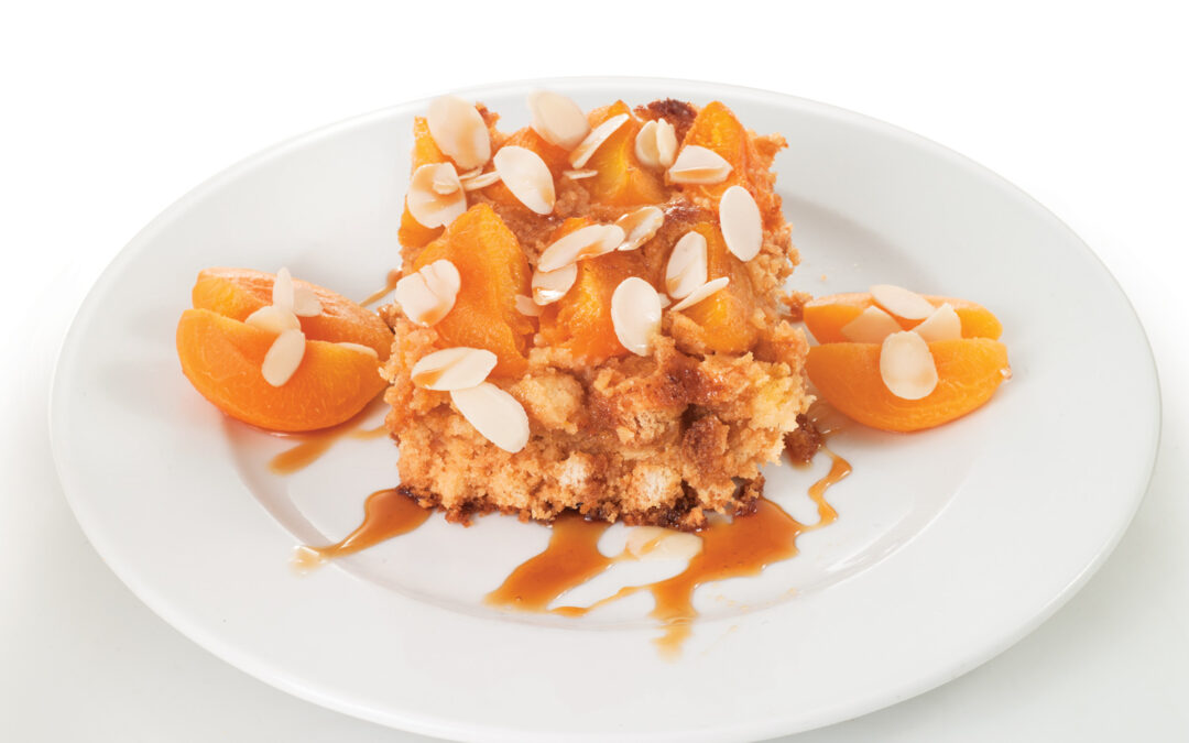 Rusk cakes with apricots