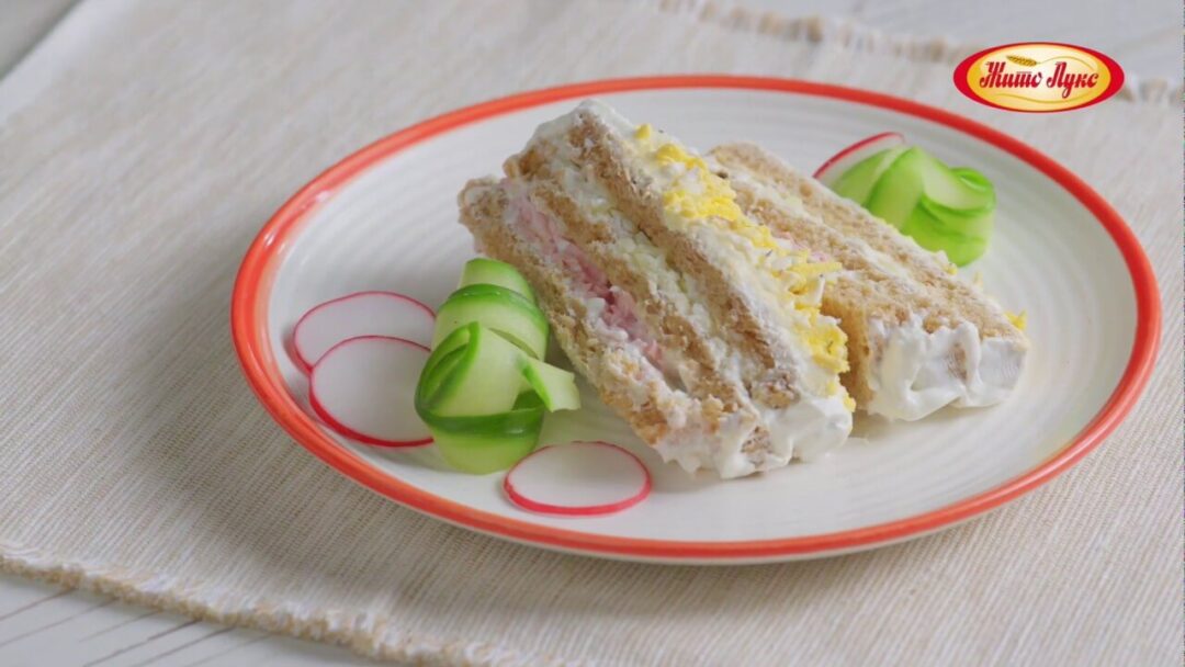 Жито Лукс рецепт – Солена торта со интегрален леб на парчиња